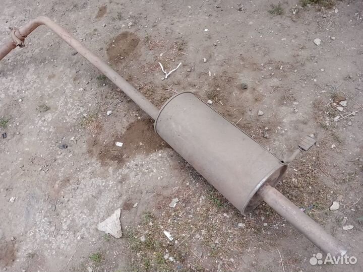 Глушитель задняя часть Логан 1 (2004-2014)