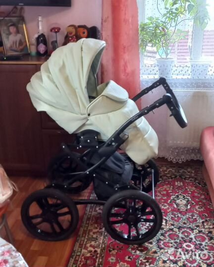 Коляска индиго камила 2 в 1