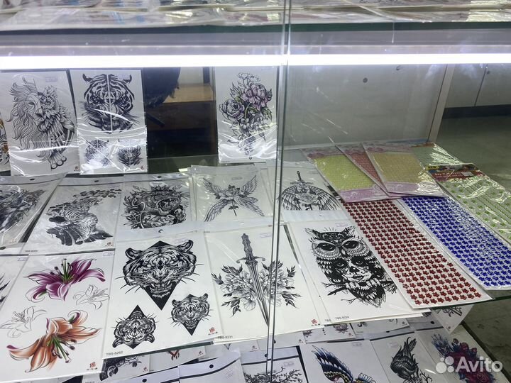 Переводные тату