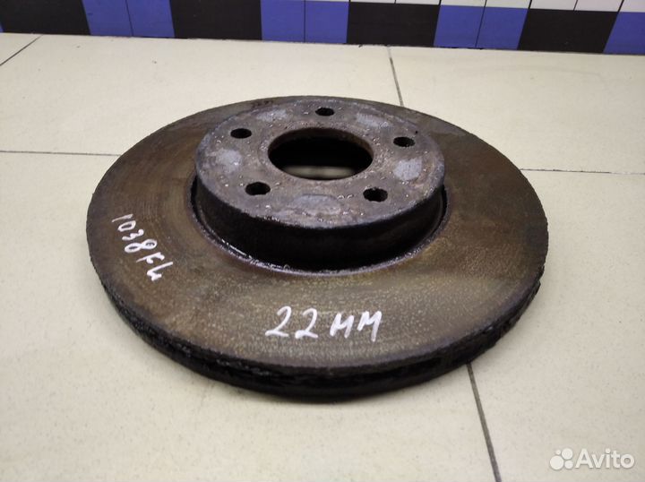 Диск тормозной передний вентилируемый Focus II 200