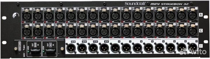 Микшер Soundcraft MSB-32 Cat5 Mini Stagebox 32 (3U