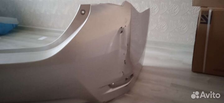 Задний бампер Toyota Corolla 2013 г