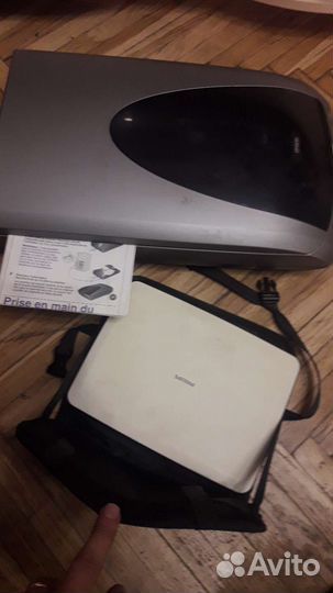 Сканер и DVD проигрыватель нерабочие на запчасти