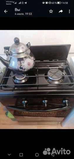 Газовая плита, новая