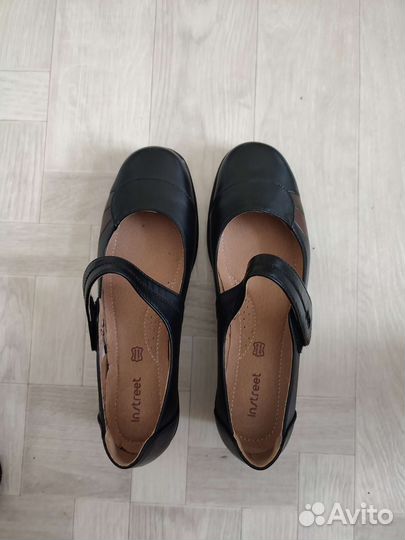 Обувь женская кожаная