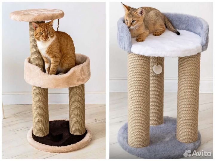 Когтеточка домик для кошки