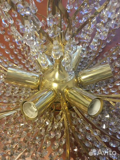 Люстра хрустальная Чехия