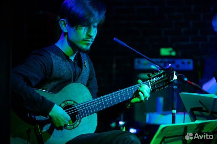 Уроки акустической, электро, классической гитары