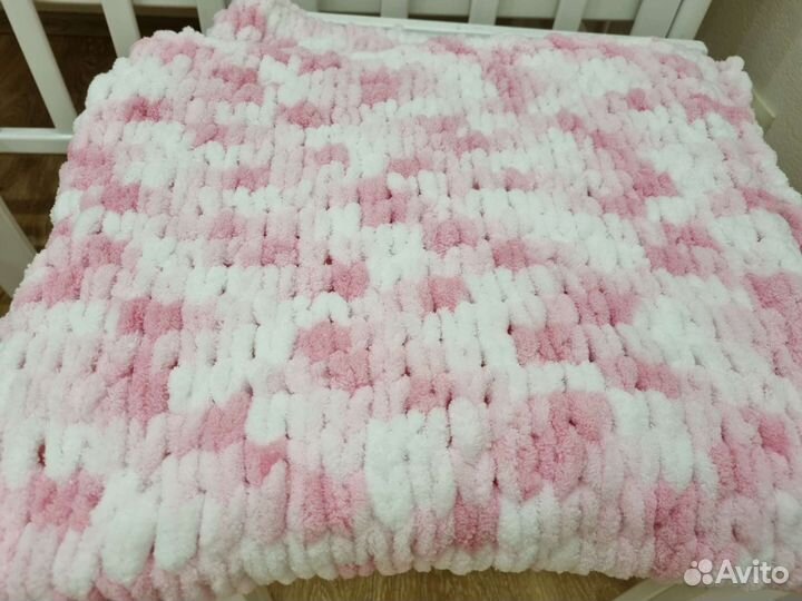 Плед детский плюшевый