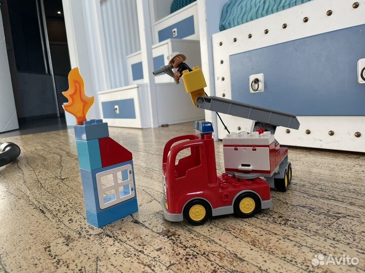 Lego duplo 10592 пожарная машина