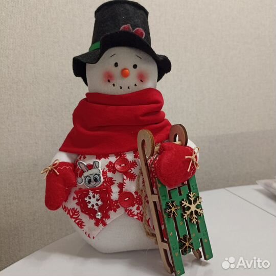 Новогодняя интерьерная игрушка