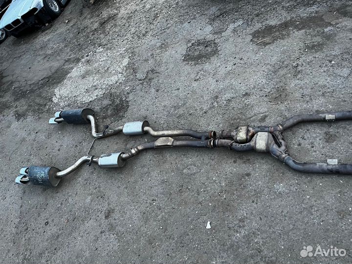 Выхлопная система AMG W220 компрессор