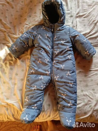 Зимняя куртка для новорождённых