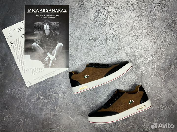 Мужские кеды Lacoste