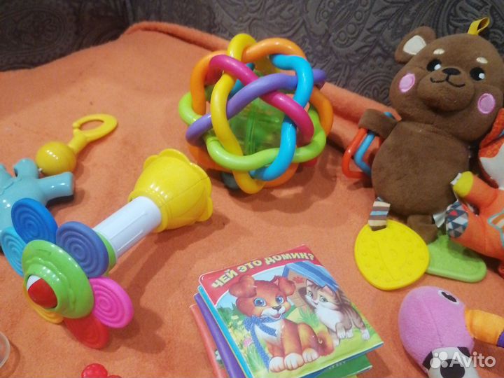 Игрушки погремушки пакетом