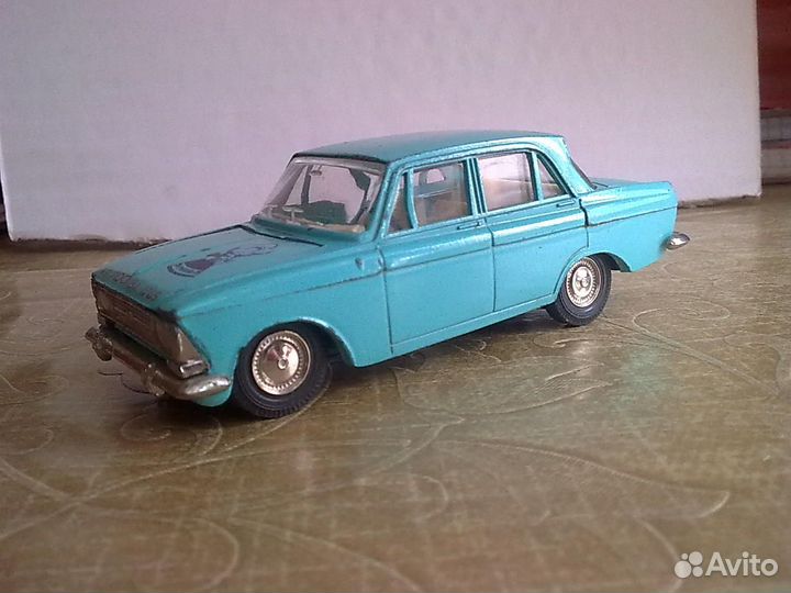 Москвич 408 1/43 редкая модель А1 XII Москва 1985