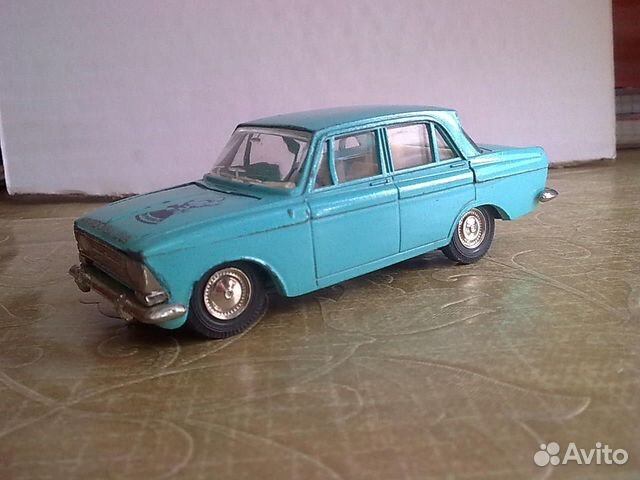 Москвич 408 1/43 редкая модель А1 XII Москва 1985