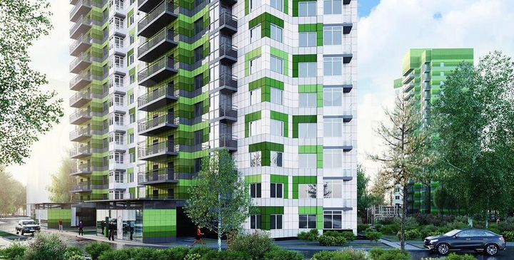 1-к. квартира, 42,9 м², 13/17 эт.