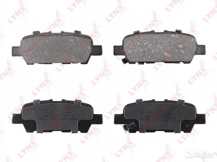 Задние тормозные колодки Nissan Juke