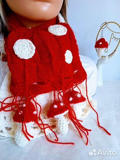 Комплект Мухомор для тематич.вечеринок и фотосесс