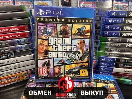 GTA 5 Grand Theft Auto 5 Premium Edition PS4