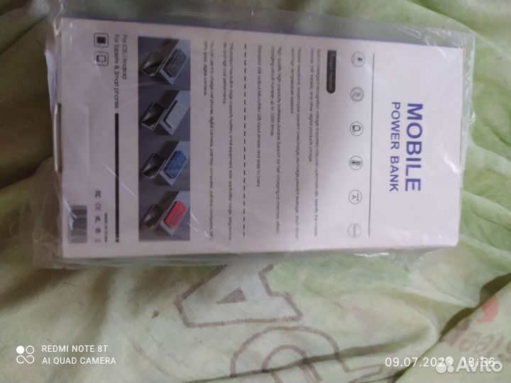 Внешний аккумулятор павер банк 20000 mah