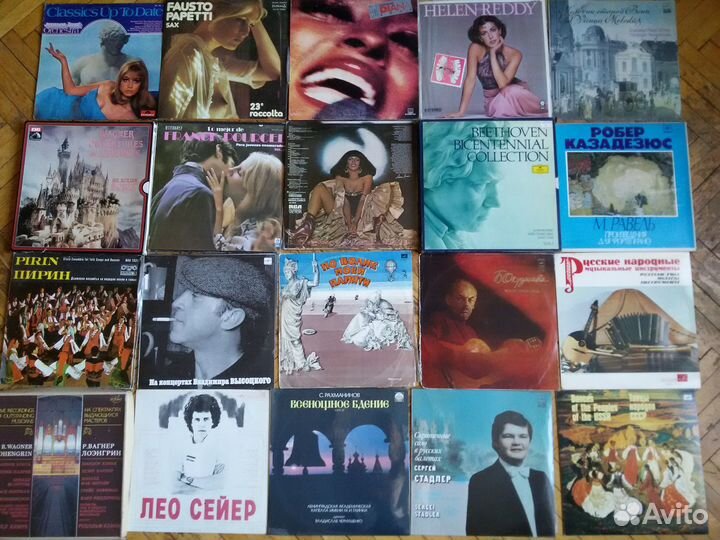 Виниловые пластинки. Раритеты США, Европа, СССР