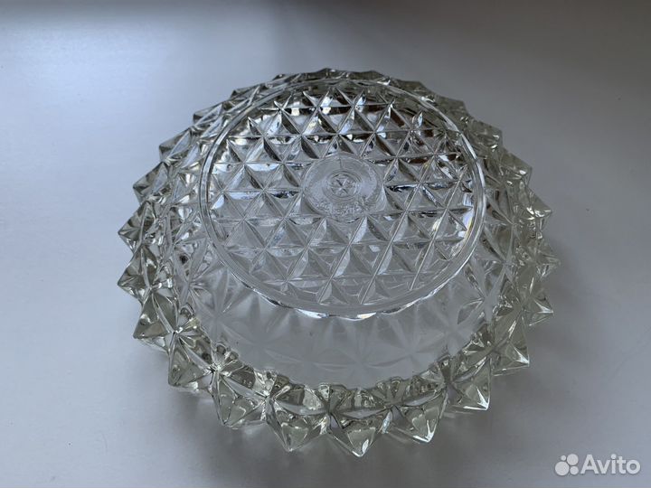 Хрустальные пепельницы из СССР