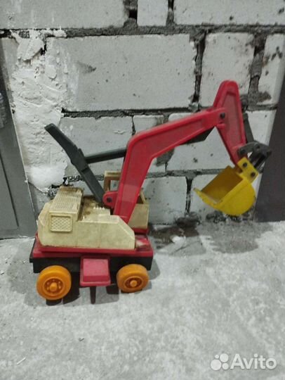Экскаватор СССР игрушка