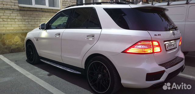 Бампер ml w166 оригинал