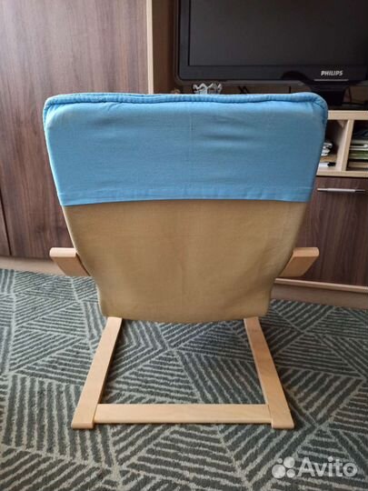 Кресло качалка детское Икеа поэнг