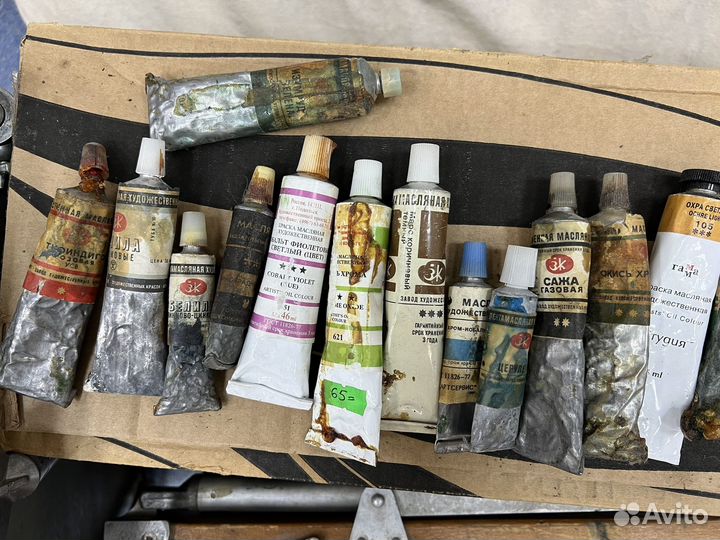 Краски маслянные СССР