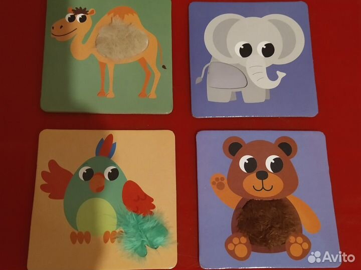 Тактильные карточки, присоски, конструктор