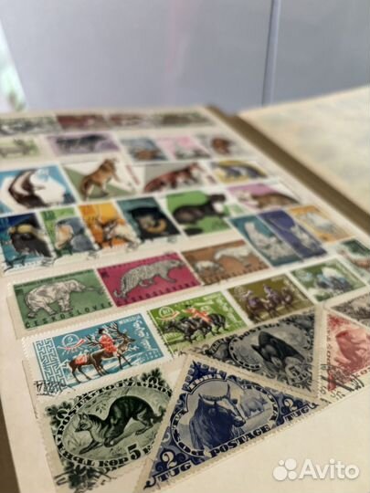 Коллекция почтовых марок СССР 9 альбомов