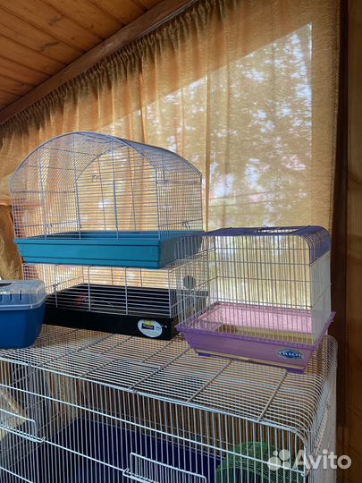 Клетки и переноски для мелких грызунов