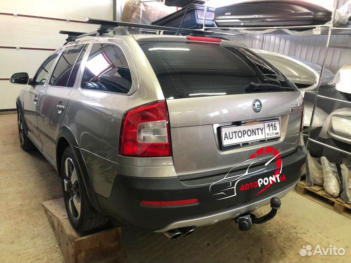 Фаркоп Шкода Октавия А5 скаут универсал