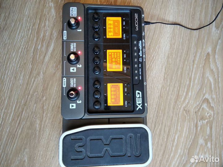 Гитарный процессор zoom g3x