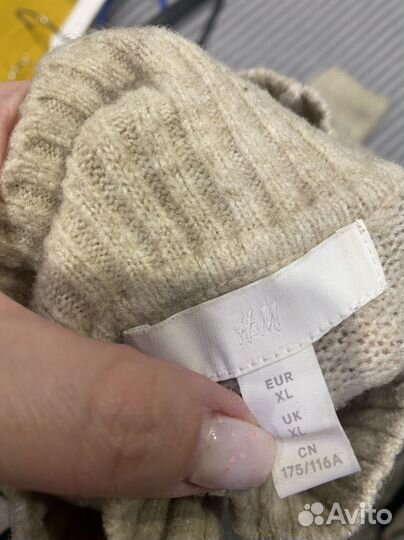 Свитер H&M plus size XL