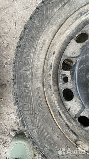 Комплект колес VW Polo Skoda Rapid 185/60R15 зима