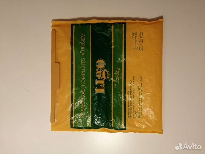 Упаковка из под косметики СССР