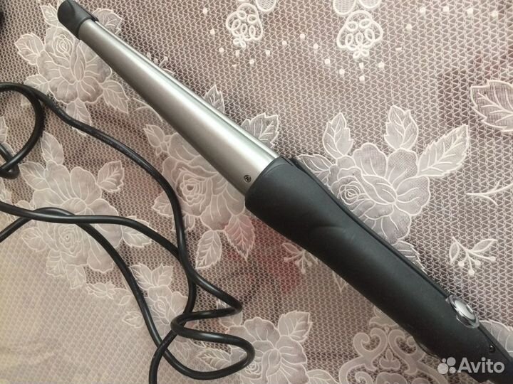 Плойка-щипцы конусная