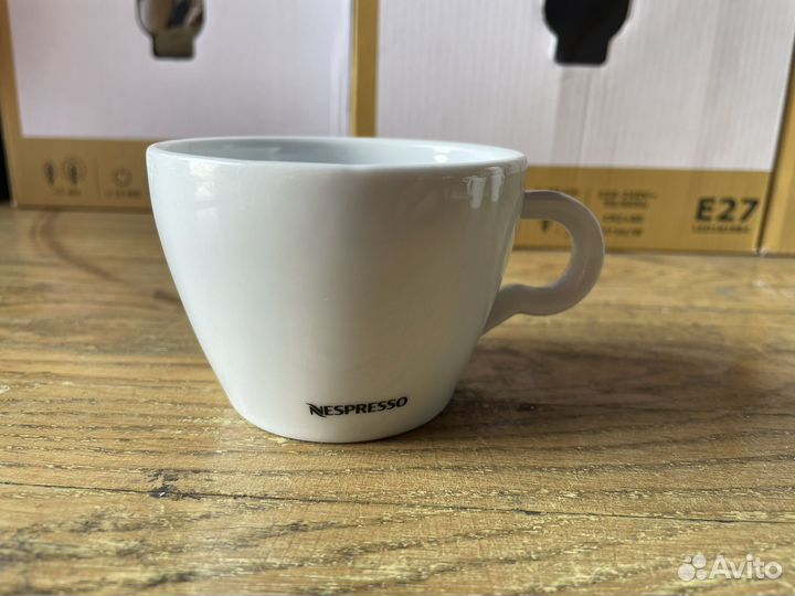 Чашка блюдце кофе неспрессо nespresso