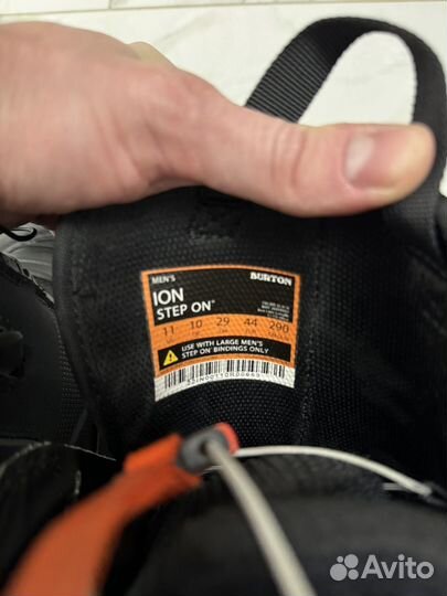 Сноубордические ботинки burton step on ION 11us