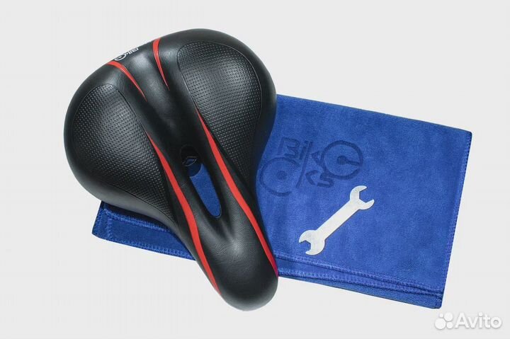 Седло для велосипеда мягкое