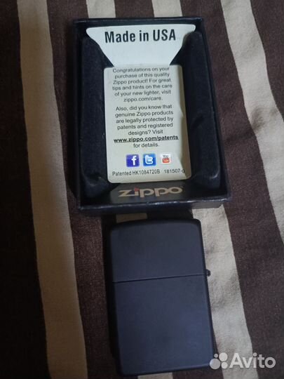 Зажигалка zippo