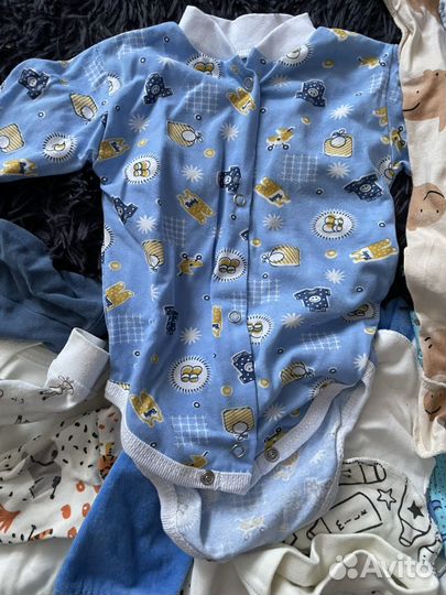 Вещи на мальчика 3-6 мес пакетом