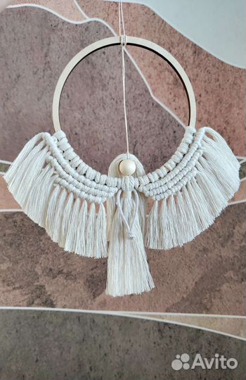 Макраме панно