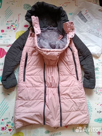 Куртка слинг для беременных 42 I love mum