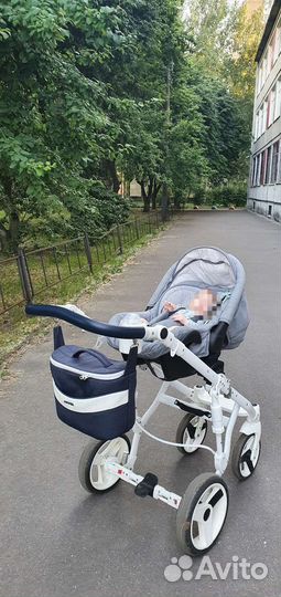 Коляска adamex 3 в 1