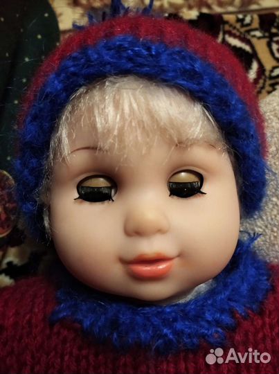 Кукла пупс мягконабивная